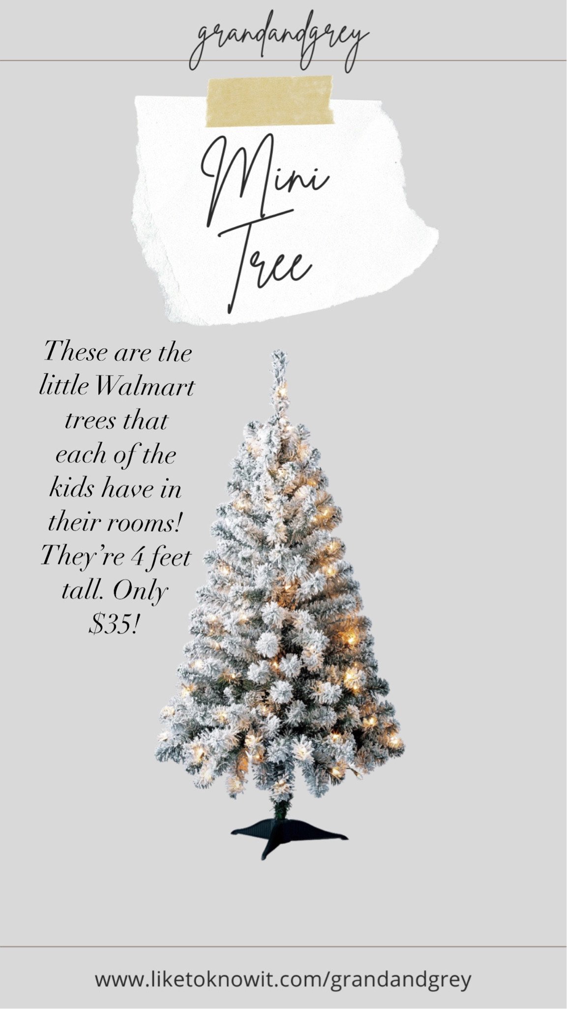 We have these 4 foot trees in each of the kids rooms! 

#LTKHoliday #LTKkids #LTKfamily