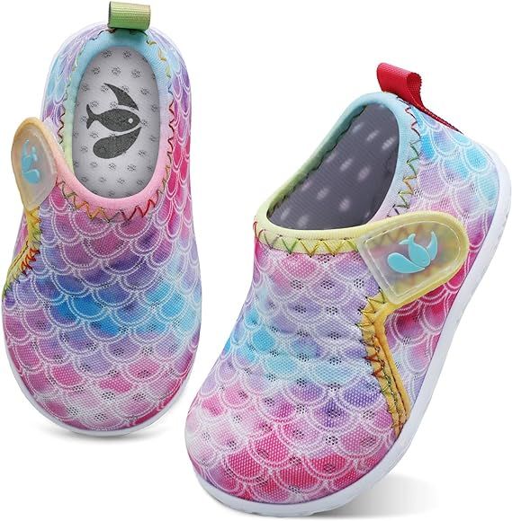 FEETCITY Baby Boys Girls Water Sport Shoes Barefoot Kids Aqua Socks Quick-Dry Beach Swim Pool Shoes | Amazon (US)