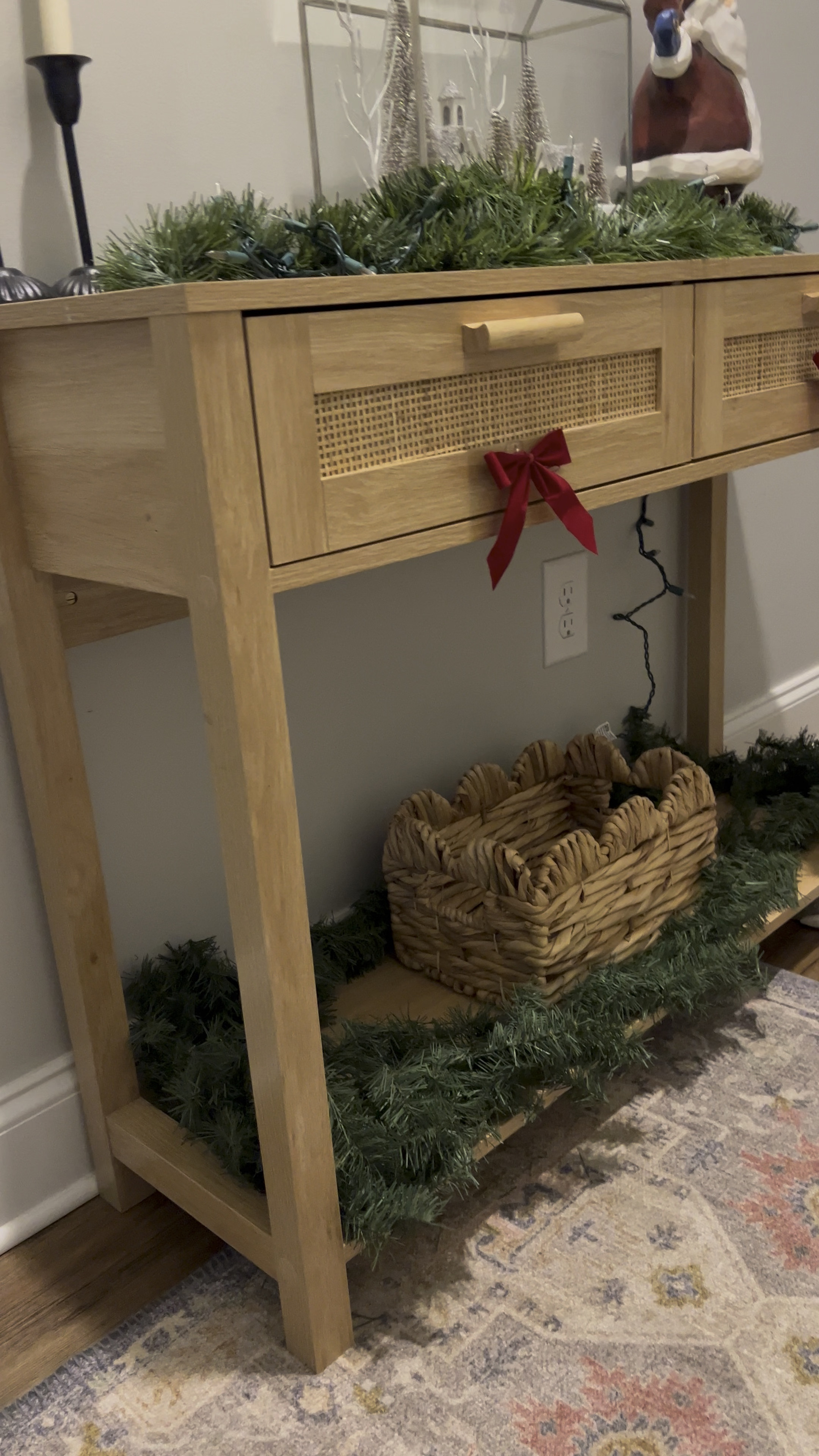 Our front entryway table 

#LTKHoliday #LTKGiftGuide #LTKSeasonal
