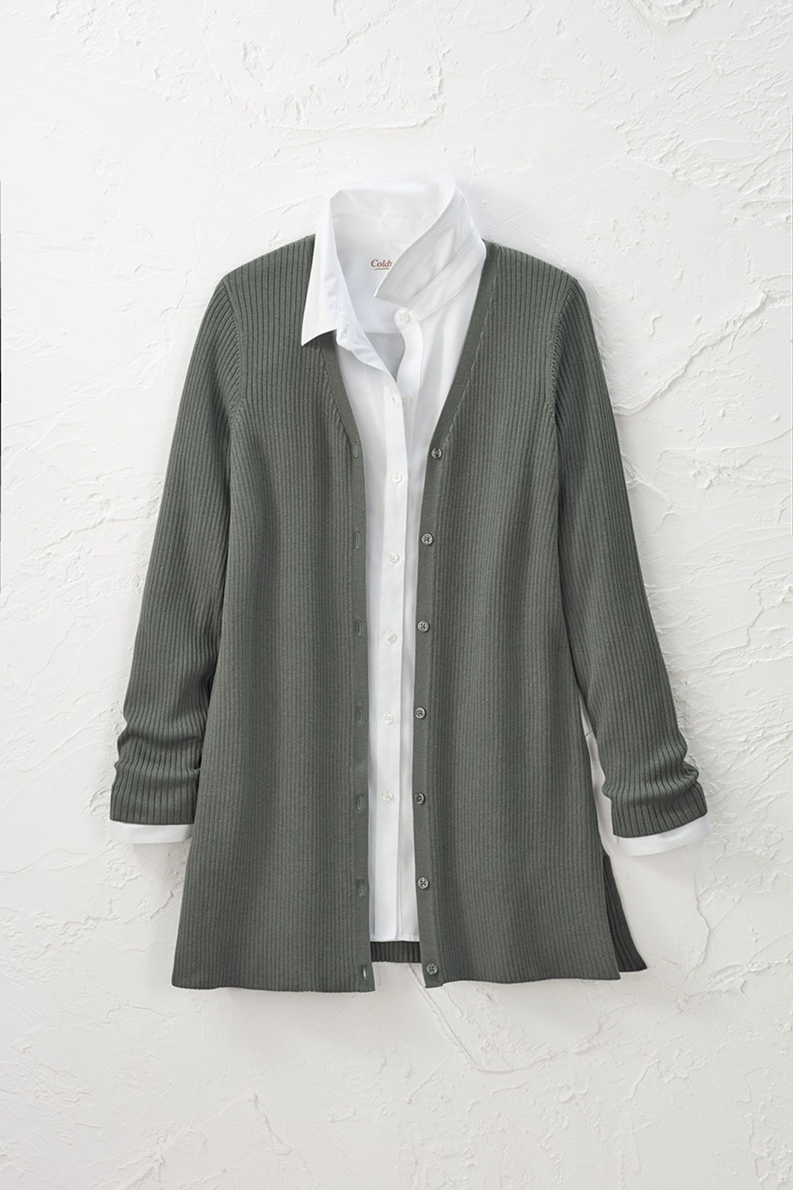 Ribbed Boyfriend Cardigan | Coldwater Creek