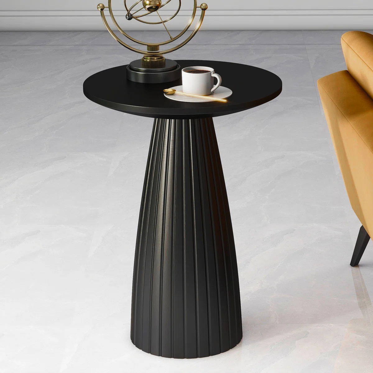 Albertice 19.9" Tall Wood Round End Table | Wayfair North America