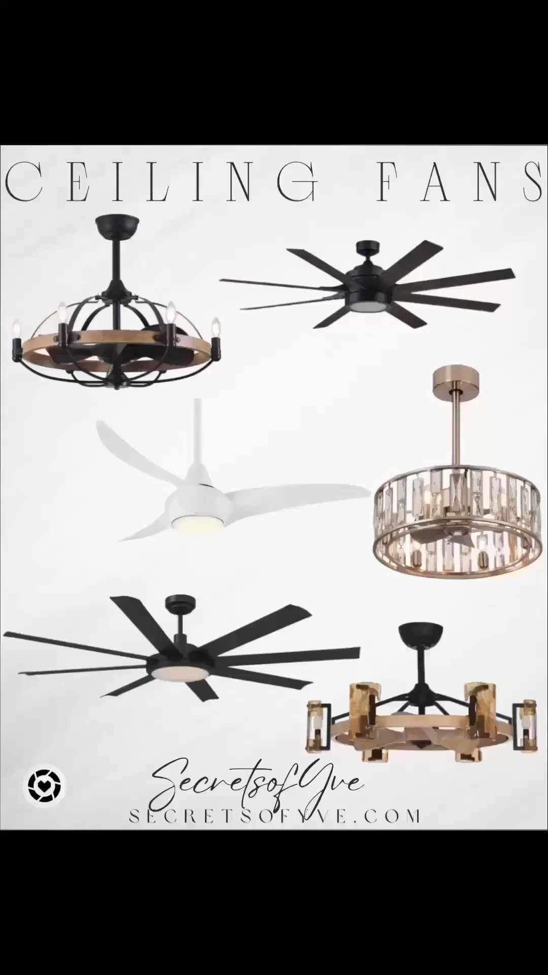 Secretsofyve: Gorgeous ceiling fans! Home decor @wayfair #ltkxwayfair
#Secretsofyve #ltkgiftguide Watch Now
Always humbled & thankful to have you here.. 
CEO: PATESI Global & PATESIfoundation.org
@secretsofyve : where beautiful meets practical, comfy meets style, affordable meets glam with a splash of splurge every now and then. I do LOVE a good sale and combining codes! #ltksalealert #ltku #ltkplussize #ltkmidsize #ltkover40 #ltkpetite #ltktall #ltkvlog #ltkmomlife secretsofyve

#LTKSeasonal #LTKHome #LTKMens