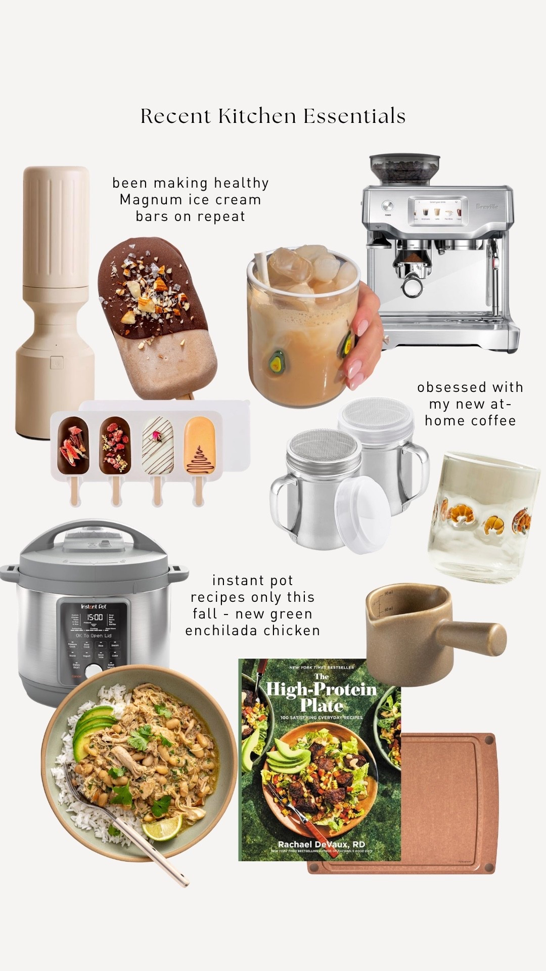 A few things I cannot live without: insant pot, coffee machine, high-powered blender, plastic-free cutting board and more 🤏🤏

#LTKHome #LTKfoodie