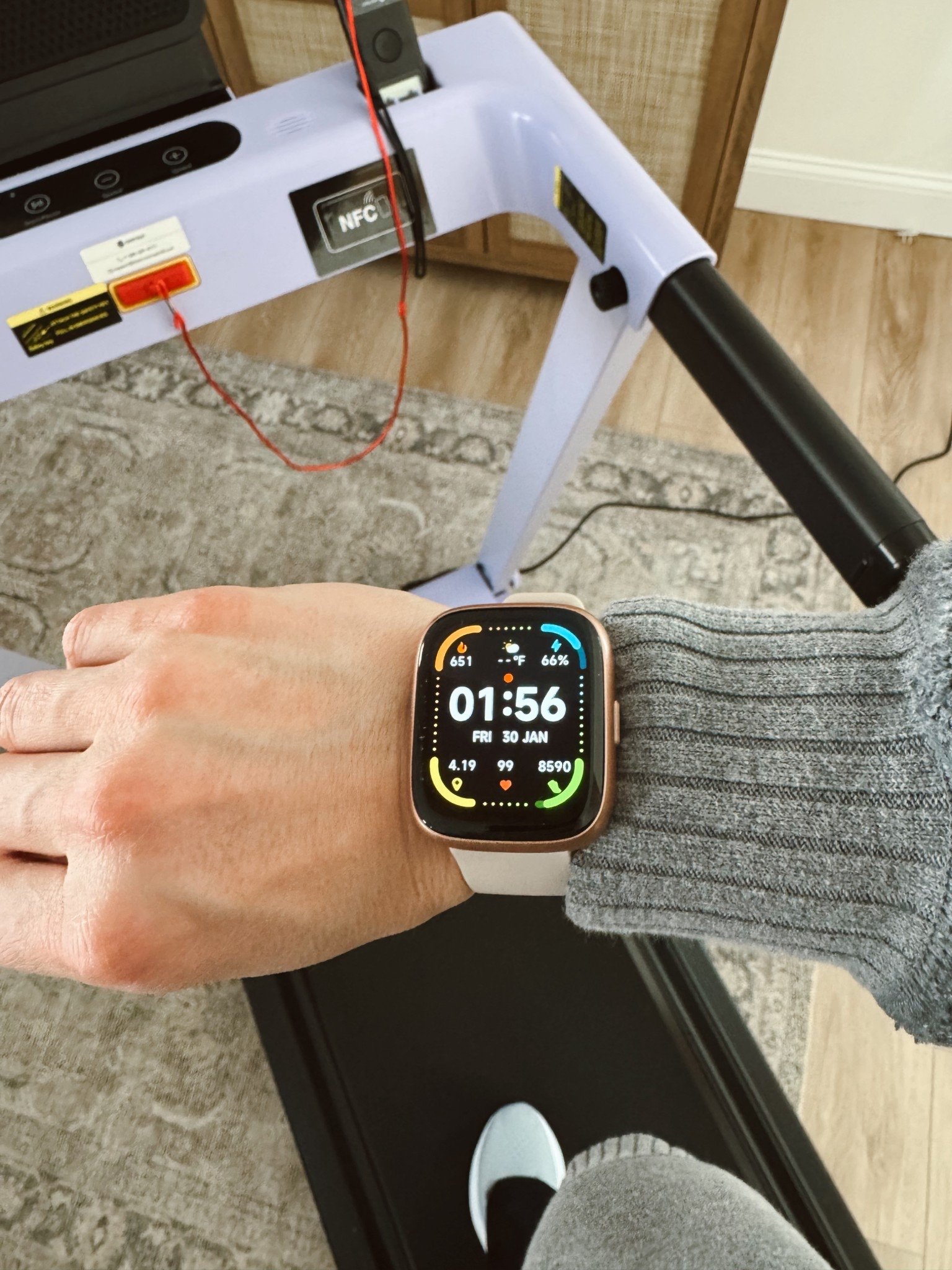 This watch is just like an Apple watch and under $30 right now 🤯🤯 loving it to count steps, calories, etc. 

#LTKU #LTKHome #LTKfitnessgoals