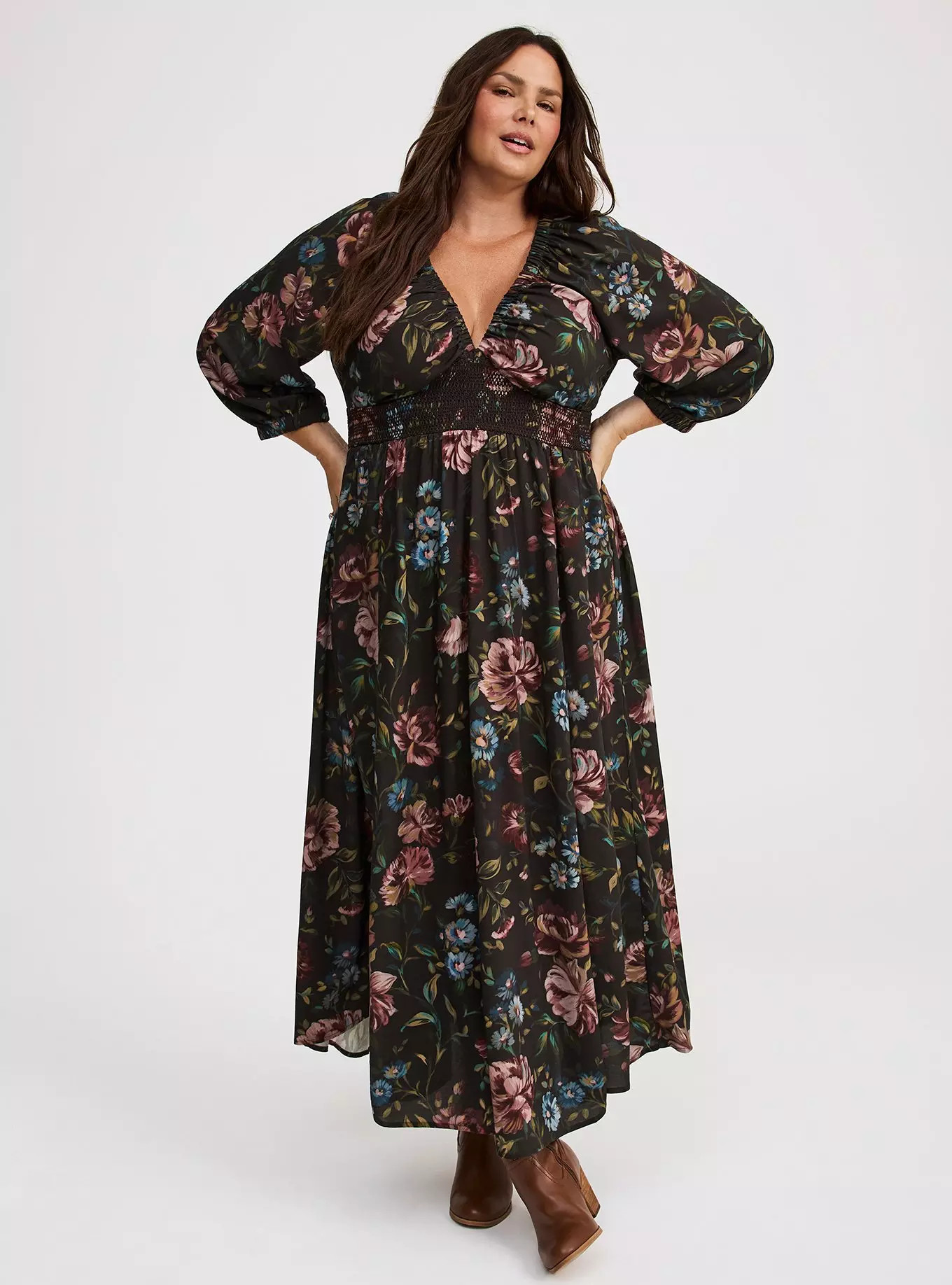 3/4 Maxi Dress | Torrid (US & Canada)
