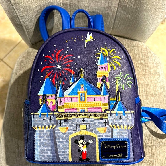 NWT Brand New Disney 100 Castle Disneyland Loungefly | Poshmark