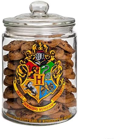 Paladone Harry Potter Hogwarts Glass Cookie Jar - Kitchen Accessory - Official Merchandise | Amazon (US)