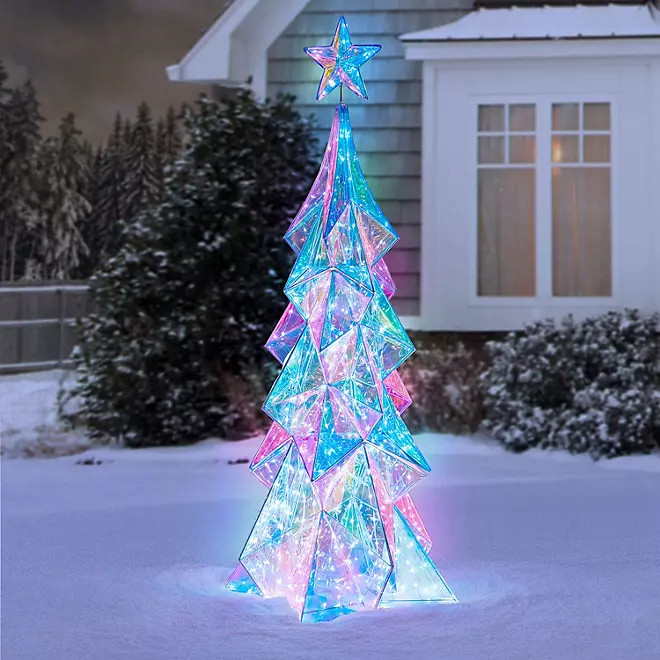 Member's Mark 6' Pre-Lit Prismatic Tree | Sam's Club