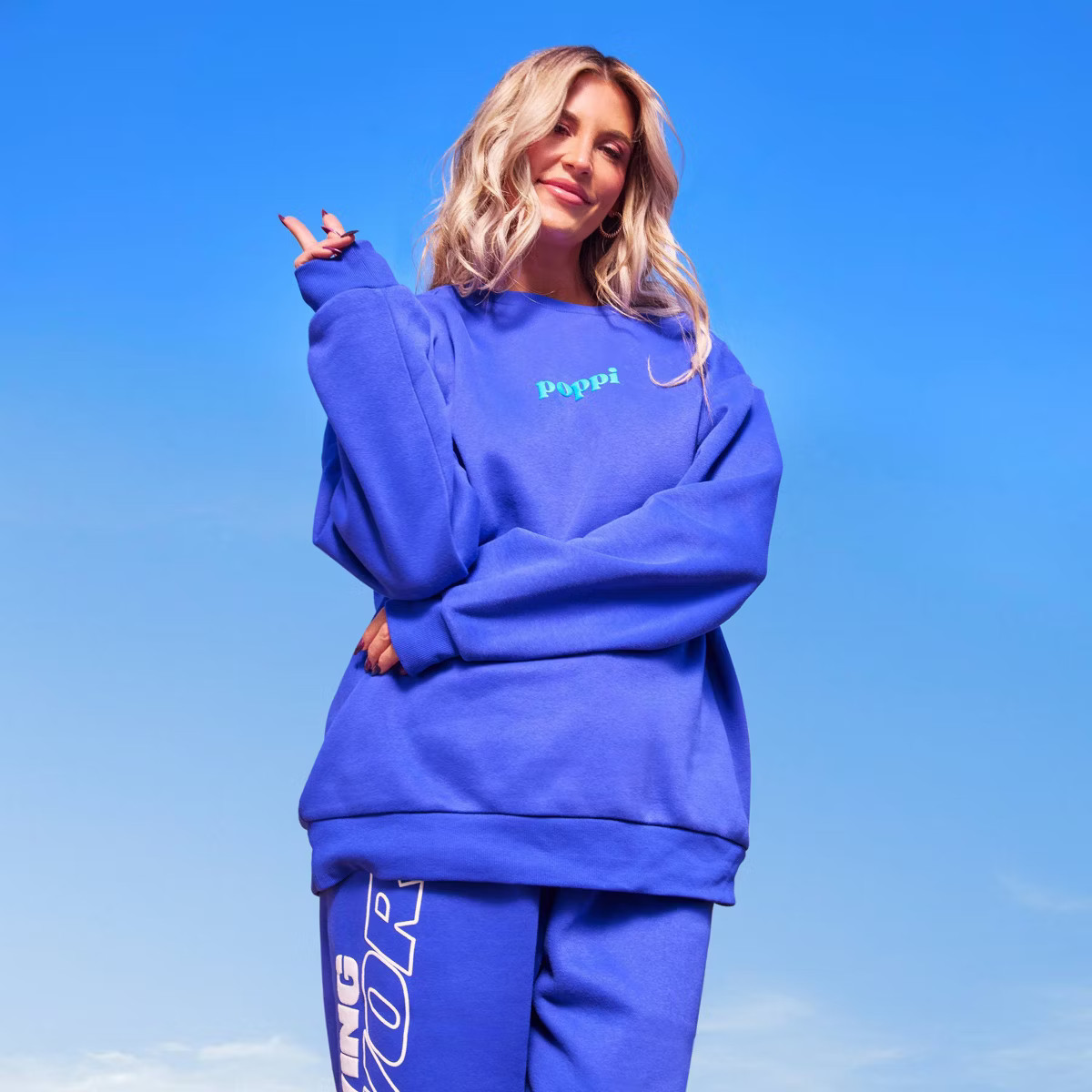 Adult Poppi Forever Icon Graphic Sweatshirt - Purple | Target