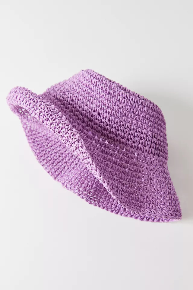 Mae Straw Bucket Hat | Urban Outfitters (US and RoW)