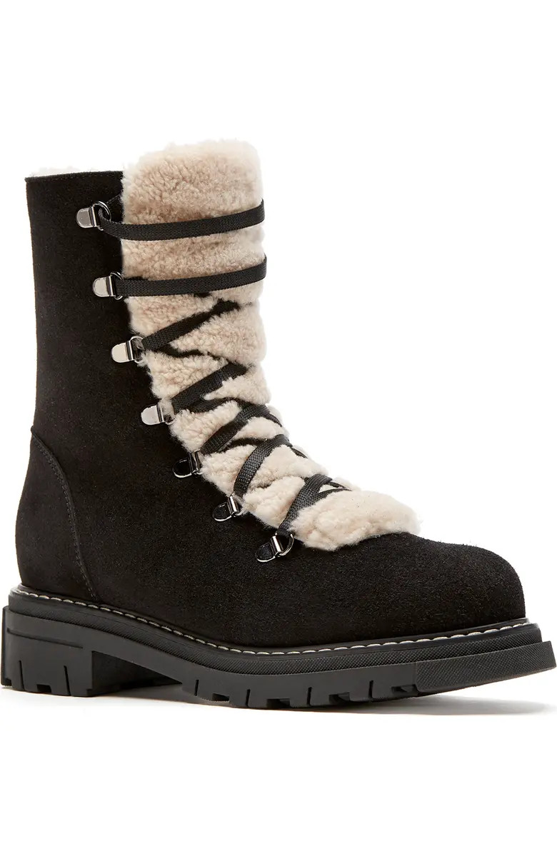 Diego Genuine Shearling Waterproof Boot (Women) | Nordstrom