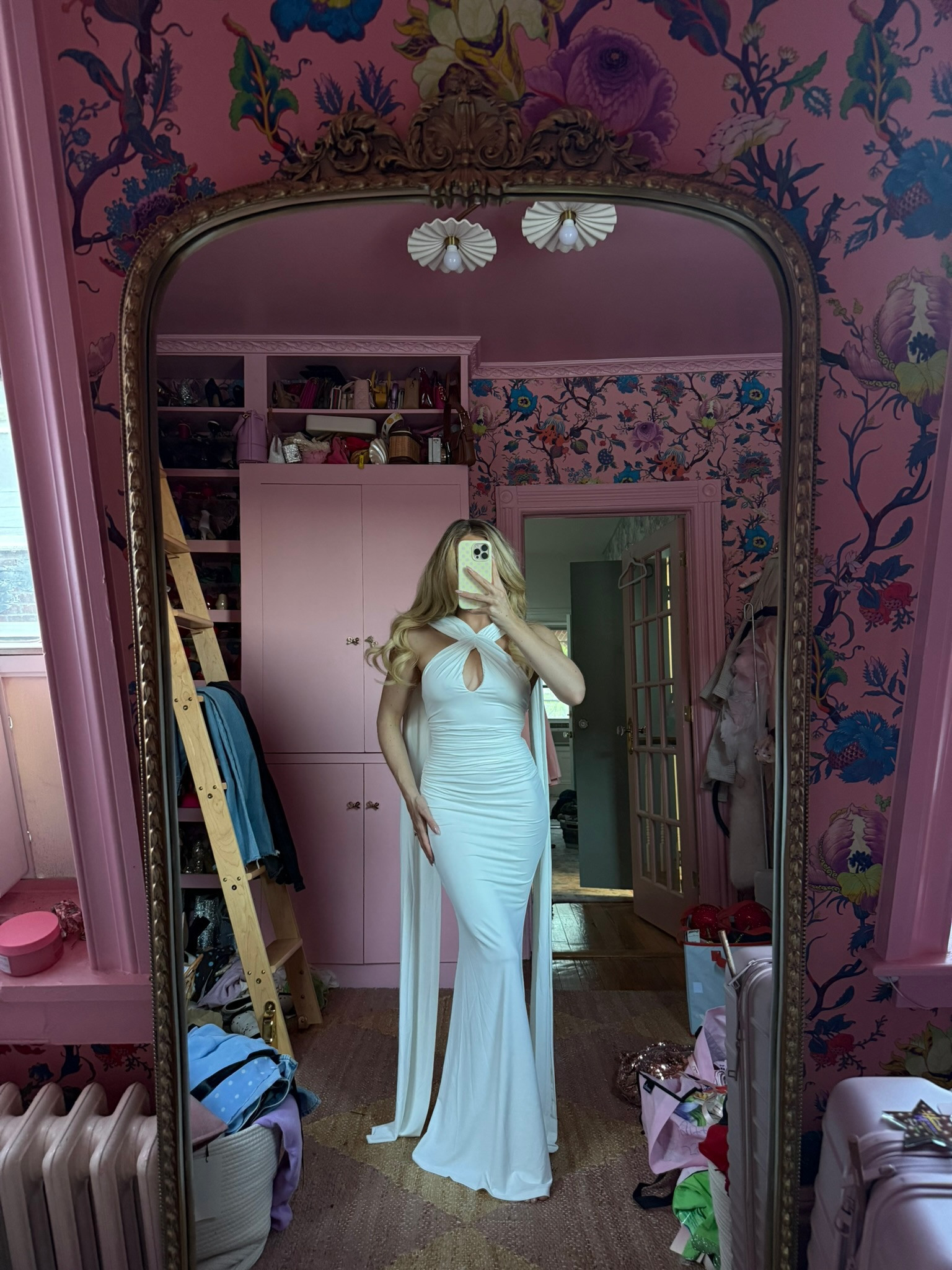 Revolve white gown 

#LTKootd #LTKFestival