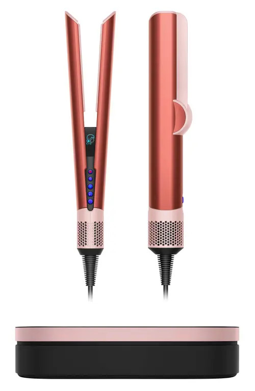 Dyson Special Edition Airstrait Wet-to-Dry Straightener in Strawberry Bronze in Strawberry Bronze & Blush Pink at Nordstrom | Nordstrom