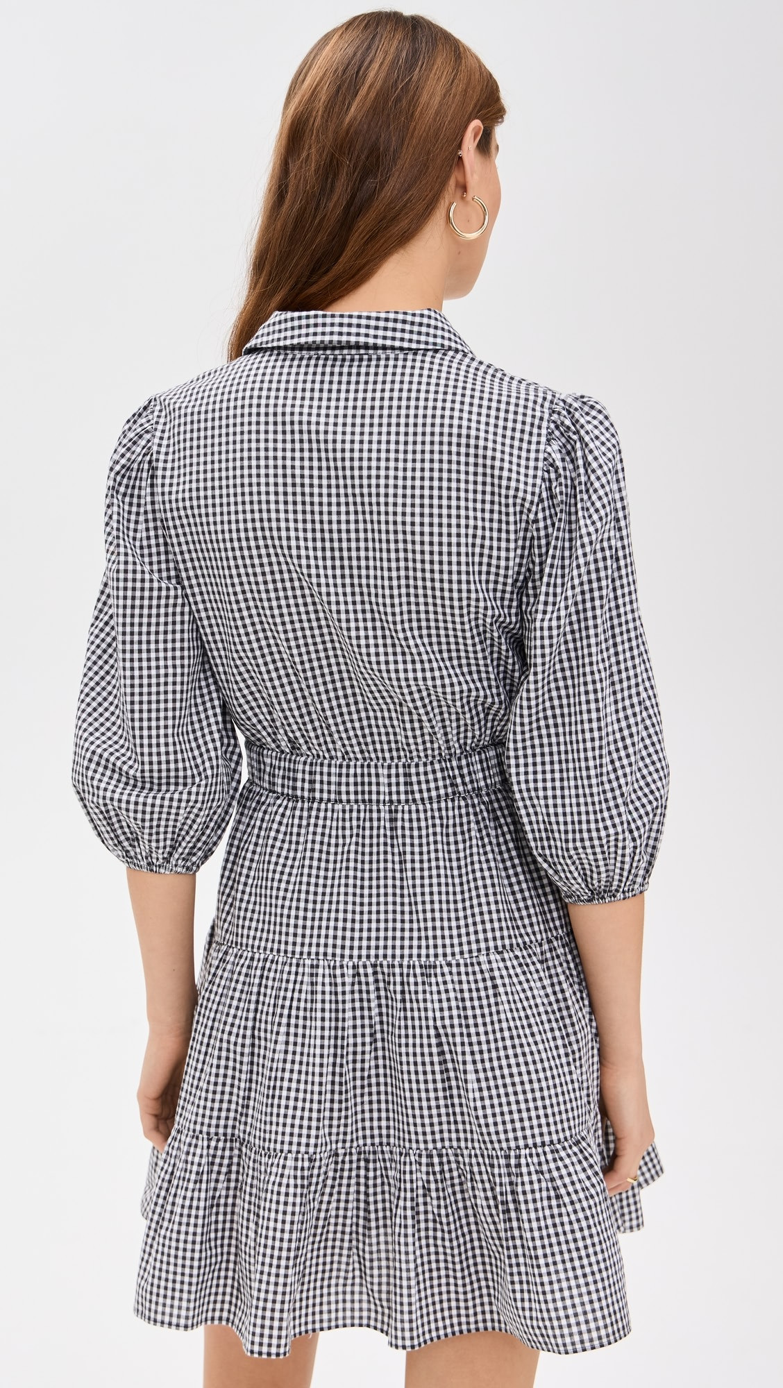 Gingham Collared Dress | Shopbop