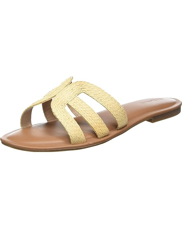 The Drop Women's Monika Flat H-Band Slide Sandal | Amazon (US)