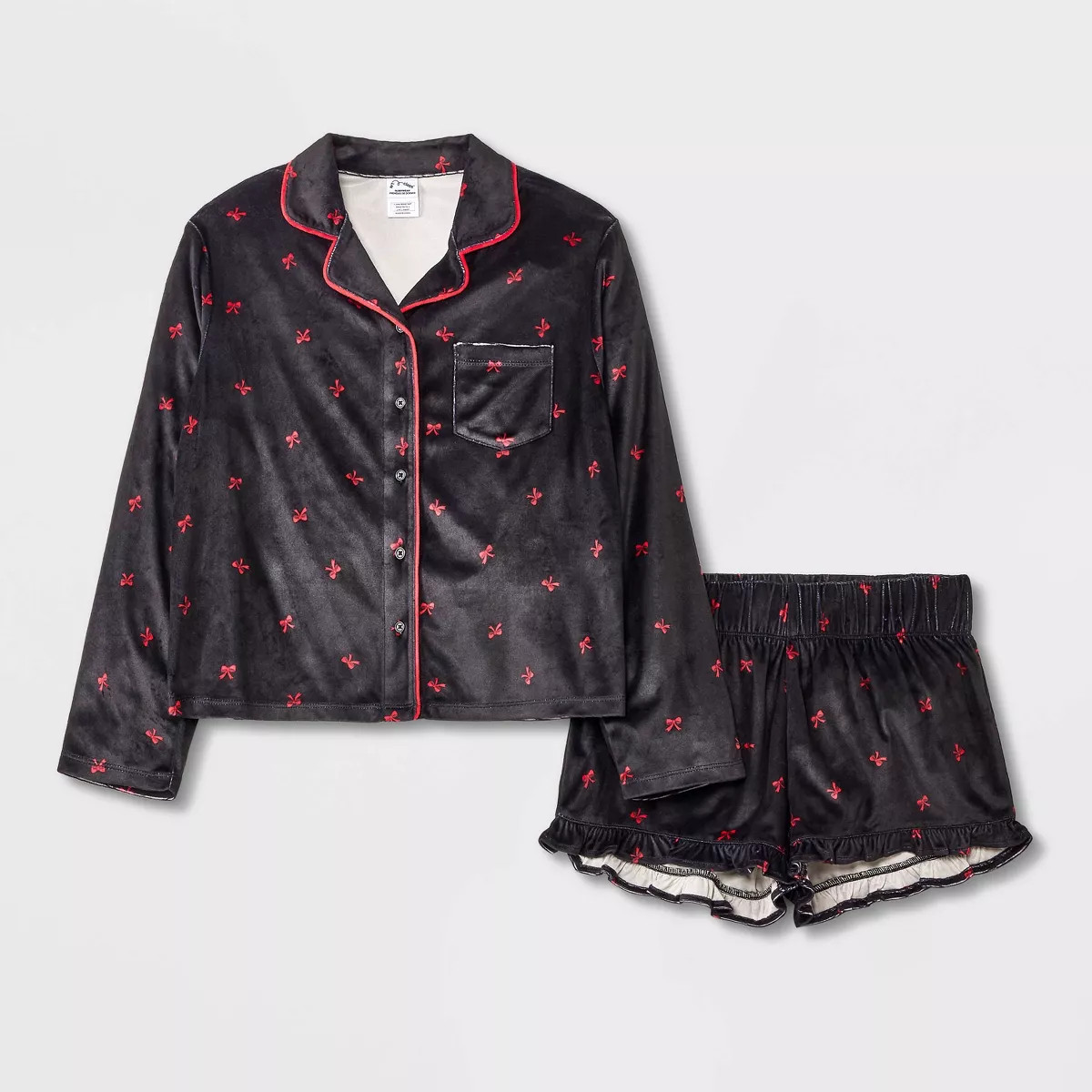 Girls' 2pc Long Sleeve Coat Pajama Set - art class™ | Target