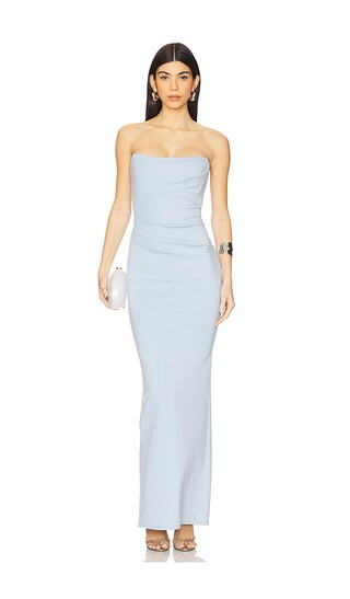 x REVOVLE Briggs Gown in Baby Blue | Revolve Clothing (Global)