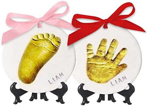 Baby Hand and Footprint Kit - Personalized Baby Foot Printing Kit for Newborn - Baby Footprint Ki... | Amazon (US)