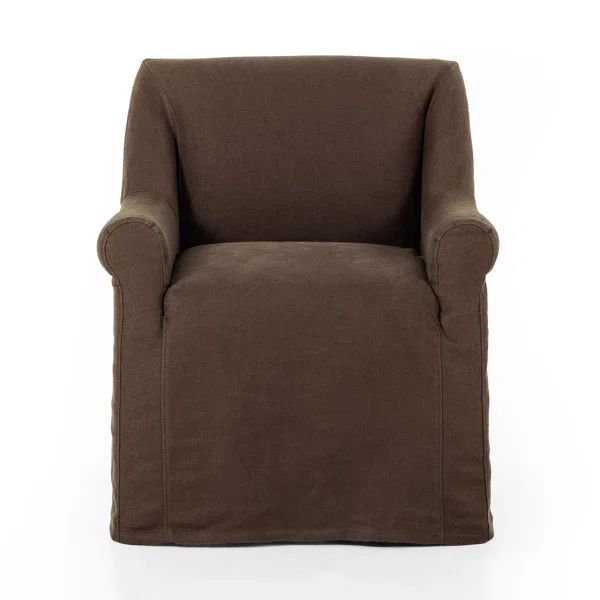 Brendell Linen Upholstered Armchair | Wayfair North America
