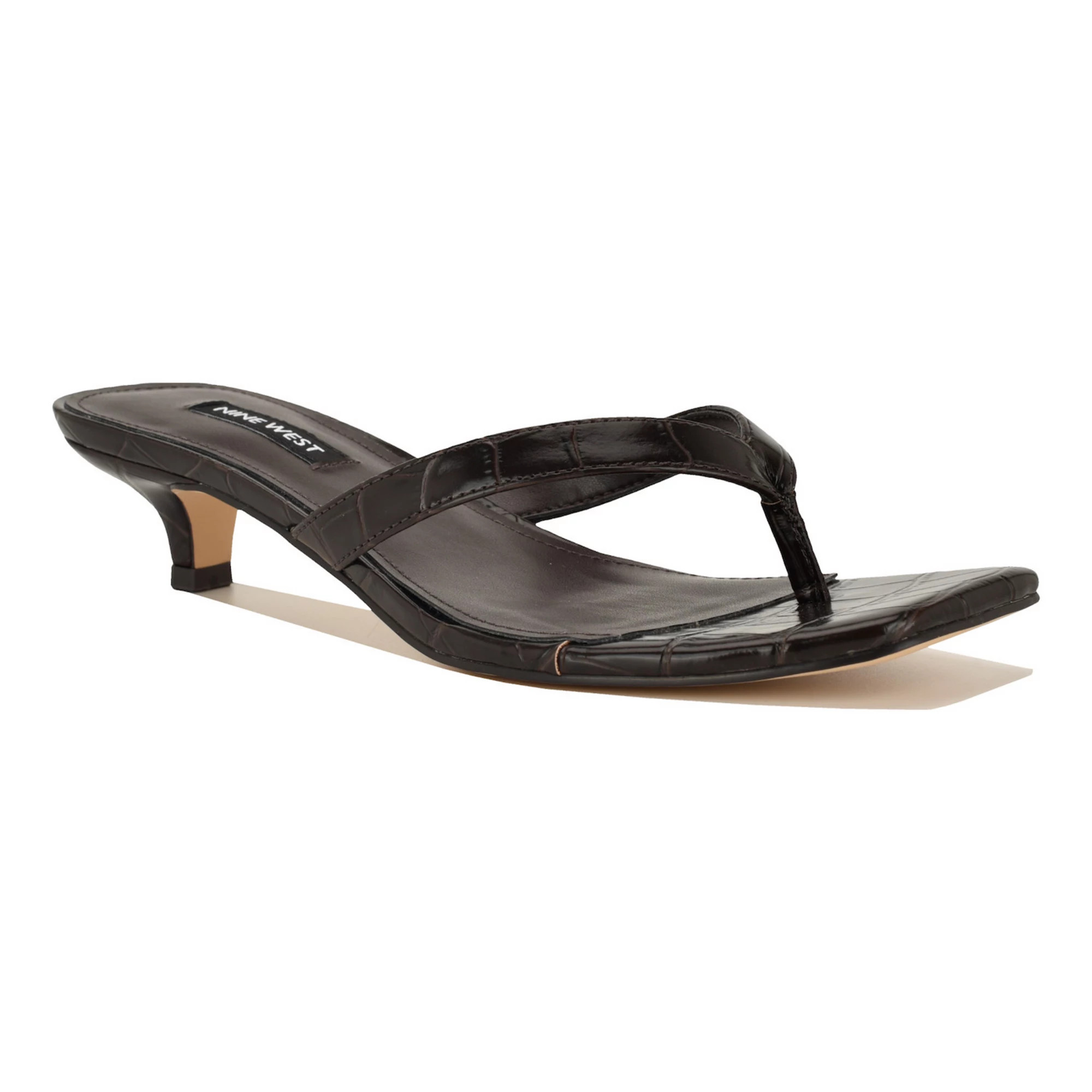 Nine West Cassa Women's Slip-On Kitten Heel Dress Sandals | Kohl's