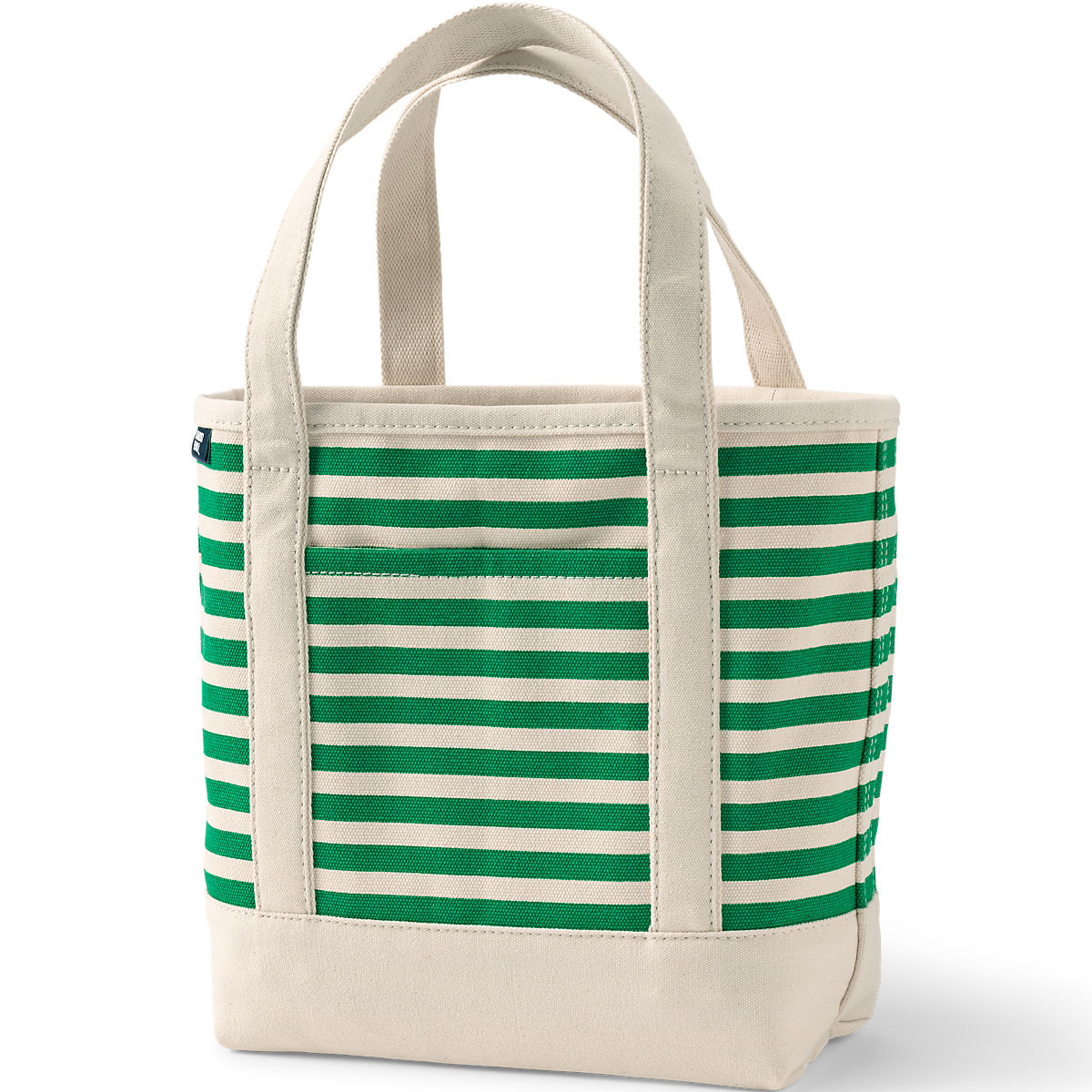 Medium Print 5 Pocket Open Top Canvas Tote Bag | Lands' End (US)