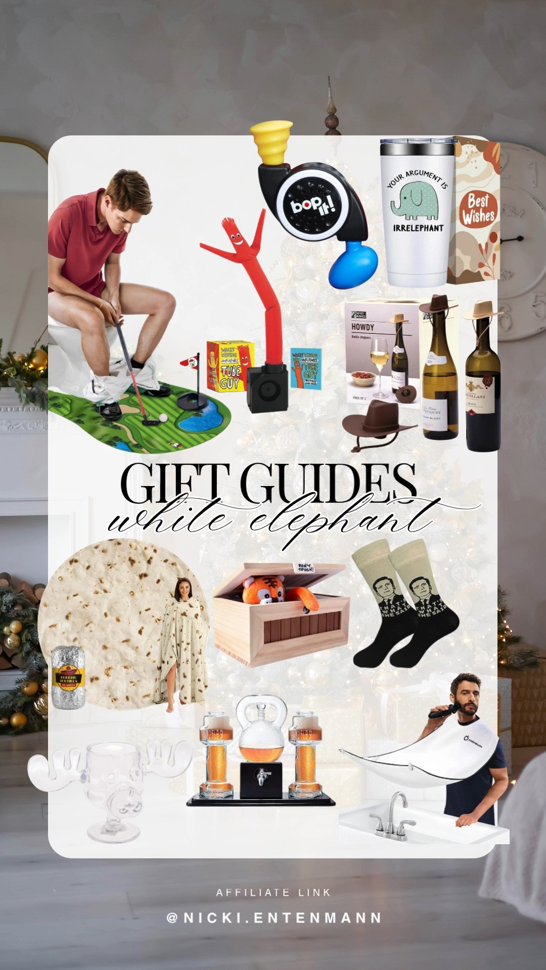 Check out these fun and quirky gift ideas! Perfect for the holiday season, these unique items are sure to bring a smile to anyone's face. #HolidayGifts #FunnyGifts #UniqueIdeas #ChristmasShopping #StockingStuffers												 

 #LTKGiftGuide #LTKHome #LTKKids