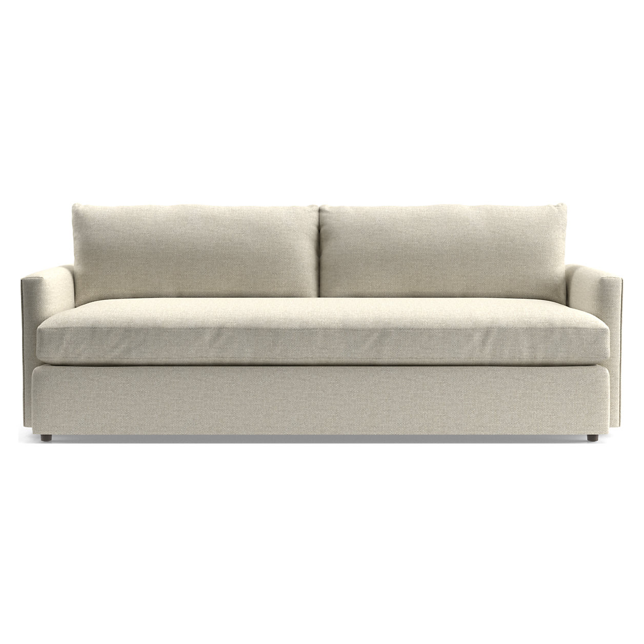 Lounge Bench Sofa 93" + Reviews | Crate & Barrel | Crate & Barrel