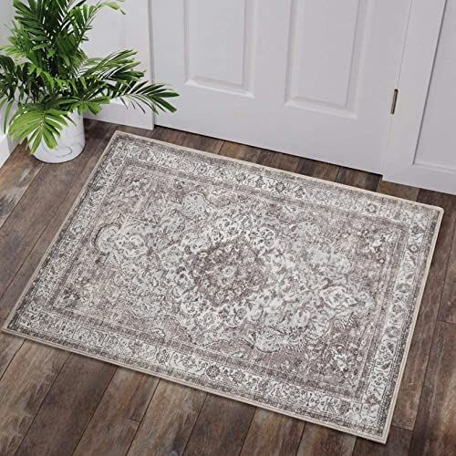 RUGSREAL Area Rug for Living Room Traditional Vintage Area Rug Persian Soft Entryway Rug Washable... | Amazon (US)