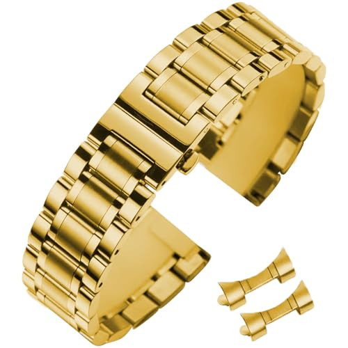 Stainless Steel Watch Band 14mm 15mm 16mm 17mm 18mm 19mm 21mm 20mm 22mm 23mm 24mm Universal Metal... | Amazon (US)