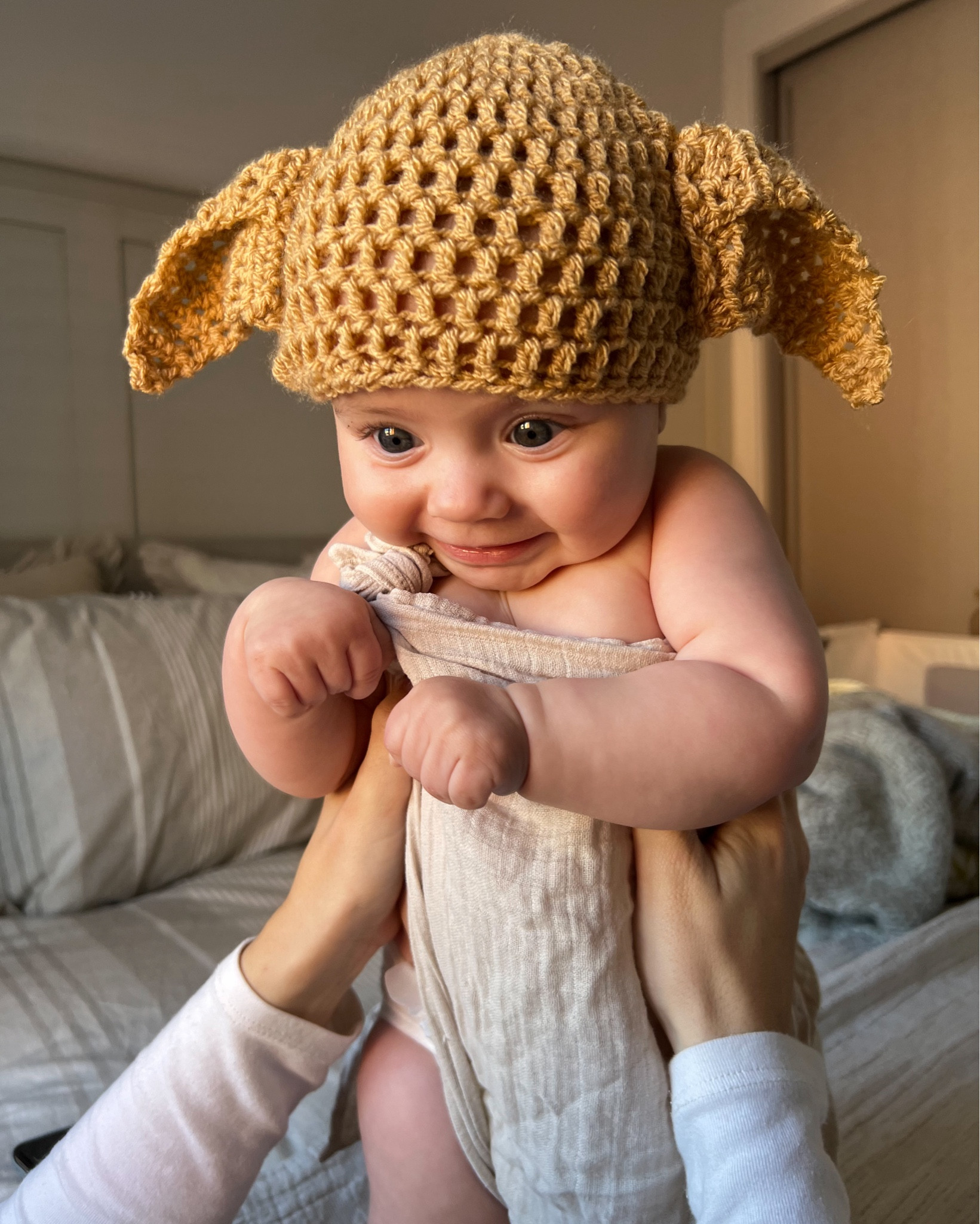 With spooky season upon us and autumn in full swing, here is your little dose of Harry Potter cuteness. This crochet Dobby hat is the perfect fancy dress essential for you babies first Halloween! 👻 

#LTKkids #LTKbaby #LTKautumn