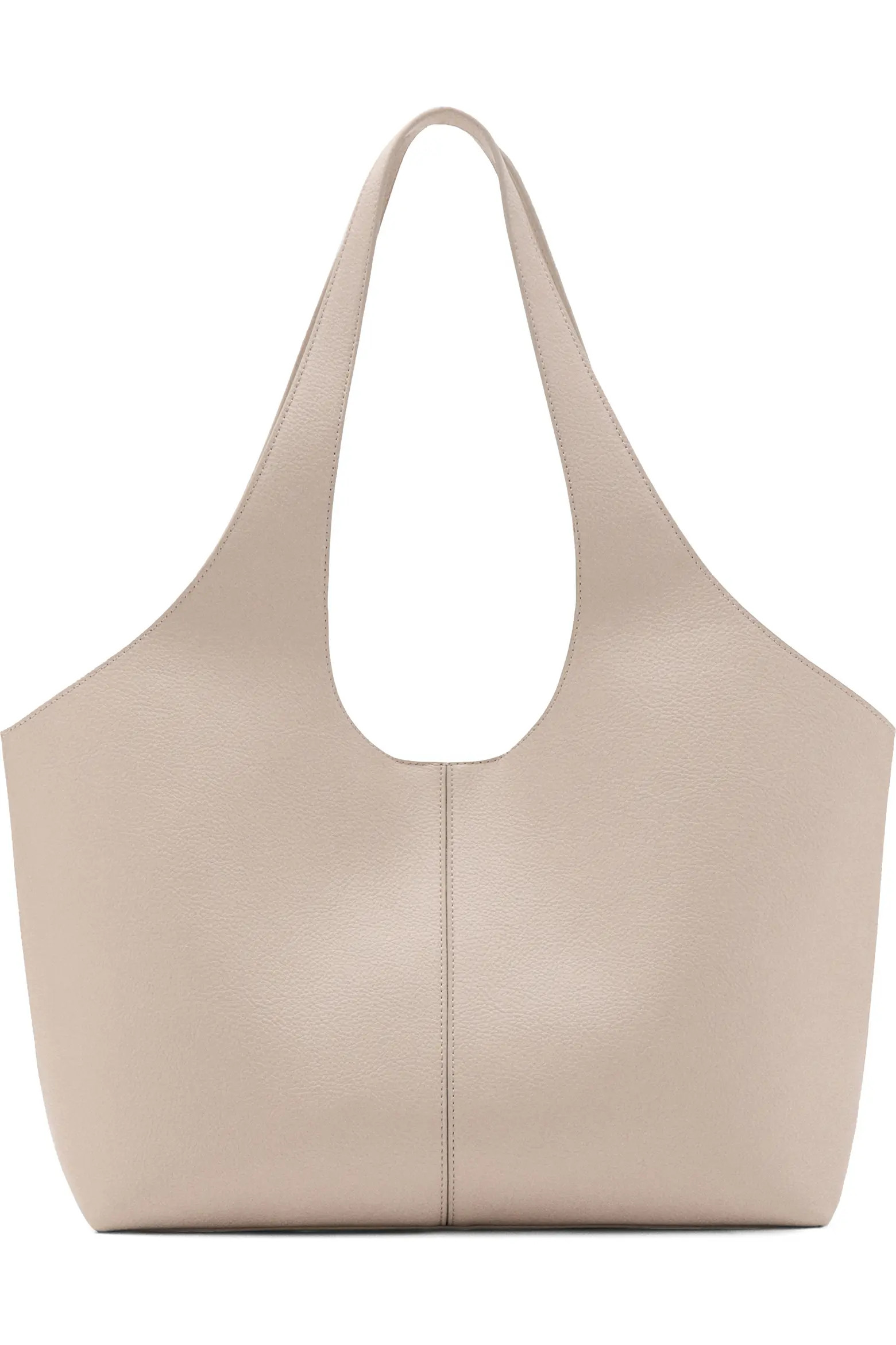 Large Faux Leather Shopper Tote (Women) | Nordstrom | Nordstrom