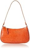 The Drop Women's Melanie Small Shoulder Bag, Fire Orange, One Size | Amazon (US)