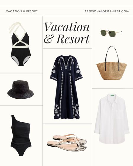 Getting ready for a relaxing vacation day should never be stressful. Stick to a color palette to mix and match outfits and have fun with colorful accessories.

#LTKtravel #LTKswim #LTKover40