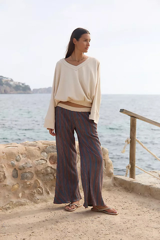 Bel Striped Flare Pants | Free People (Global - UK&FR Excluded)