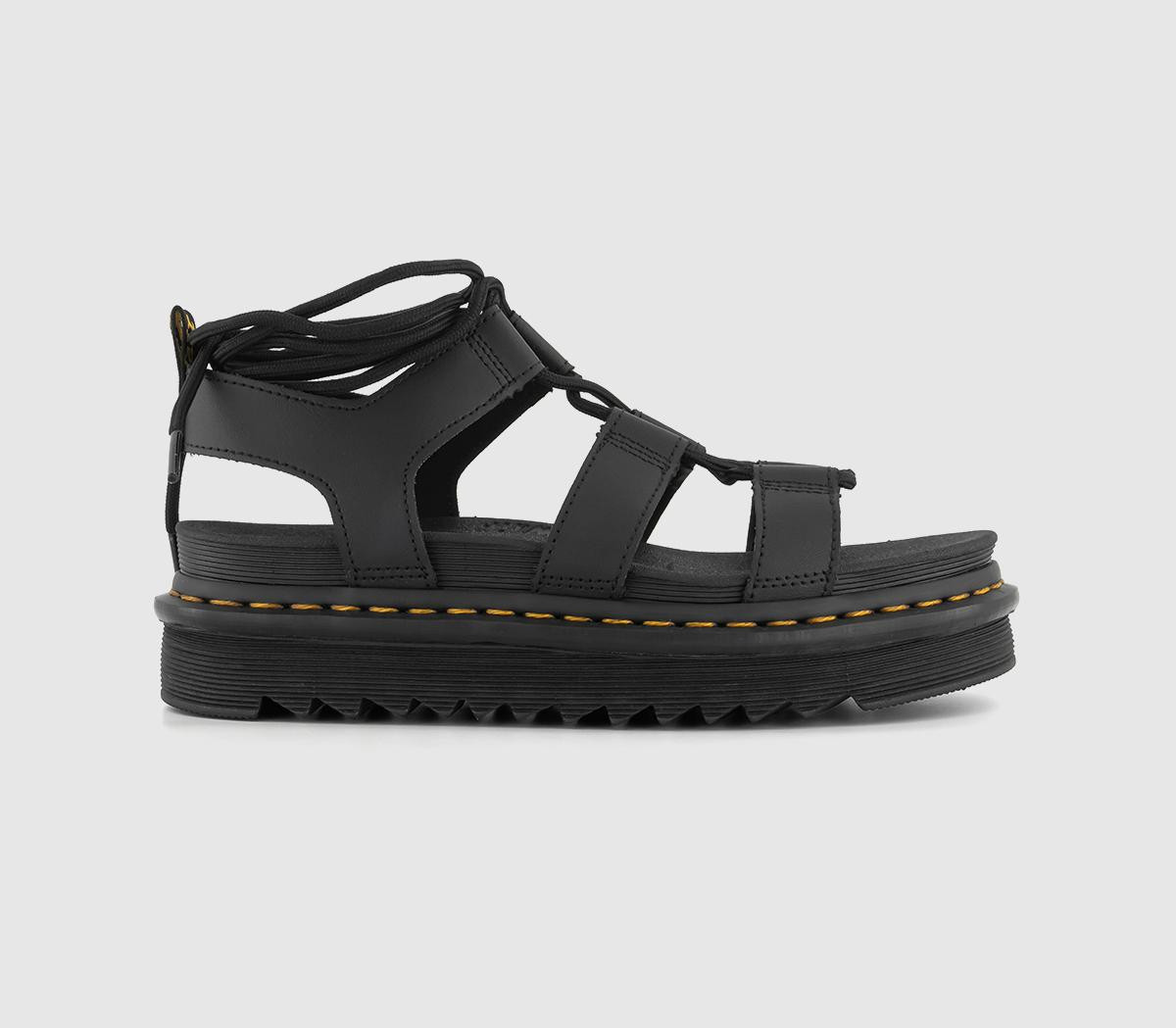 Dr. Martens Nartilla Sandals Black Hydro - Women’s Sandals | OFFICE London (UK)