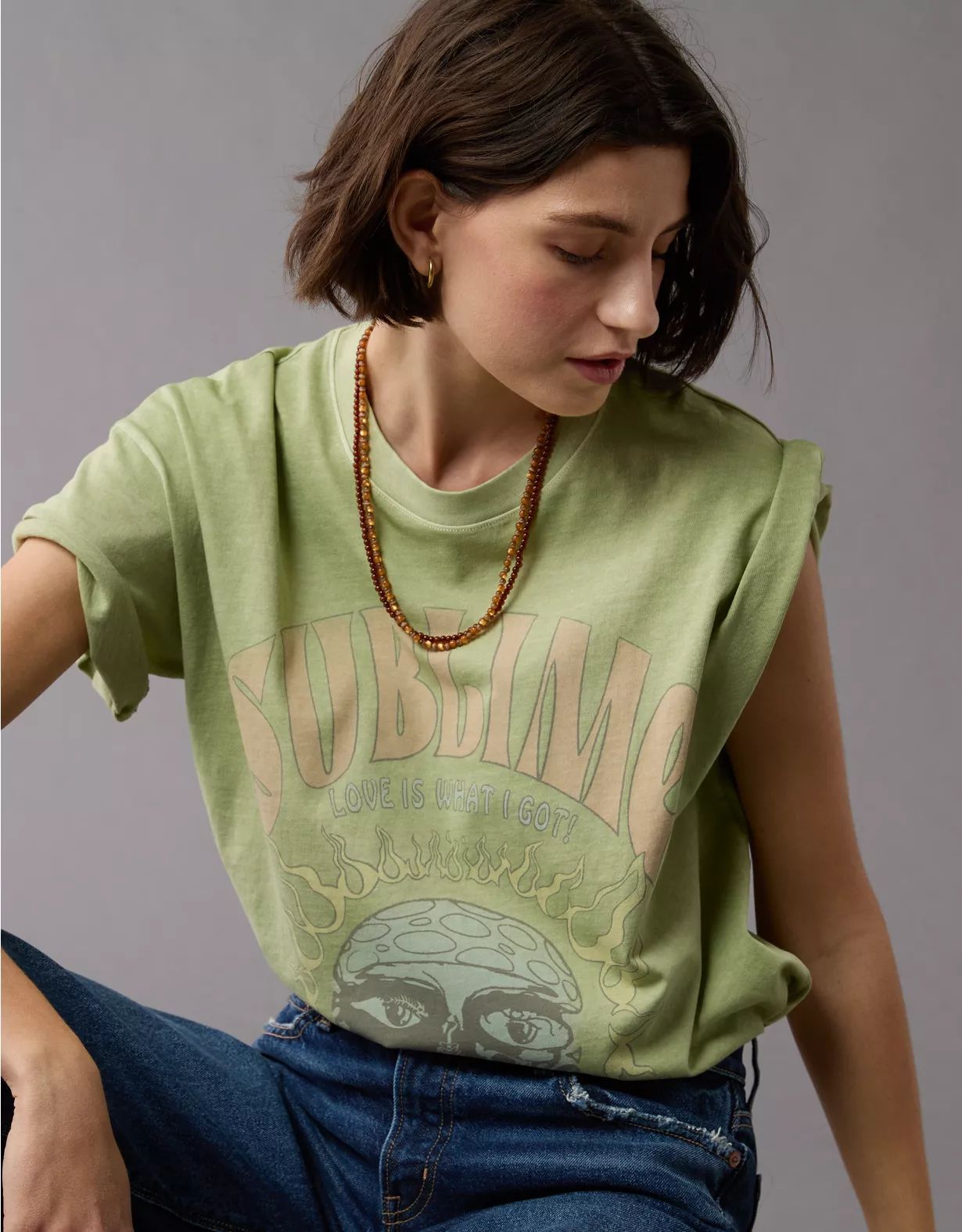 AE Oversized Sublime Graphic T-Shirt | American Eagle Outfitters (US & CA)