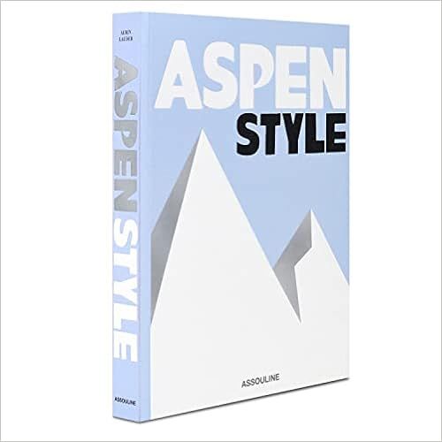 Aspen Style Book     Hardcover – September 27, 2017 | Amazon (US)