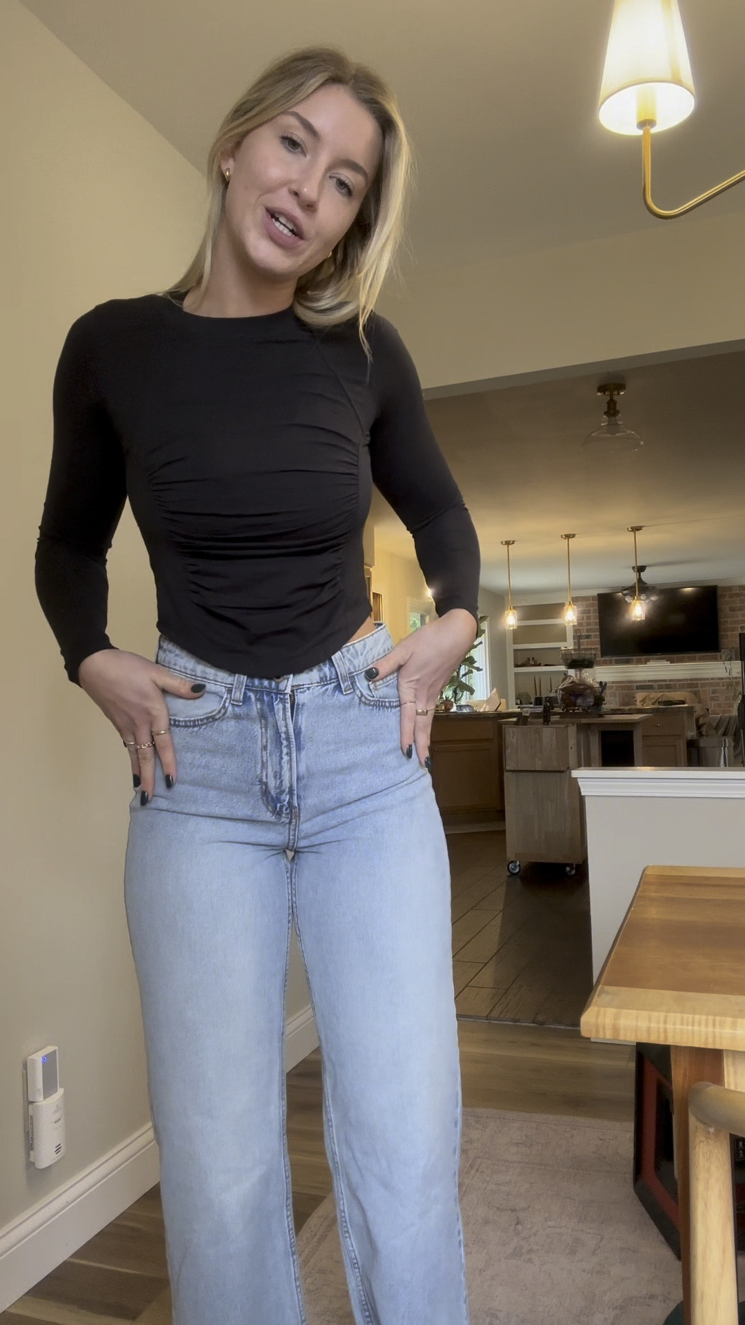 H&M jeans from my video! Wash I’m wearing is sold out but there are other washes available! Wearing a size 6 :)

#LTKHoliday #LTKstyletip #LTKSeasonal