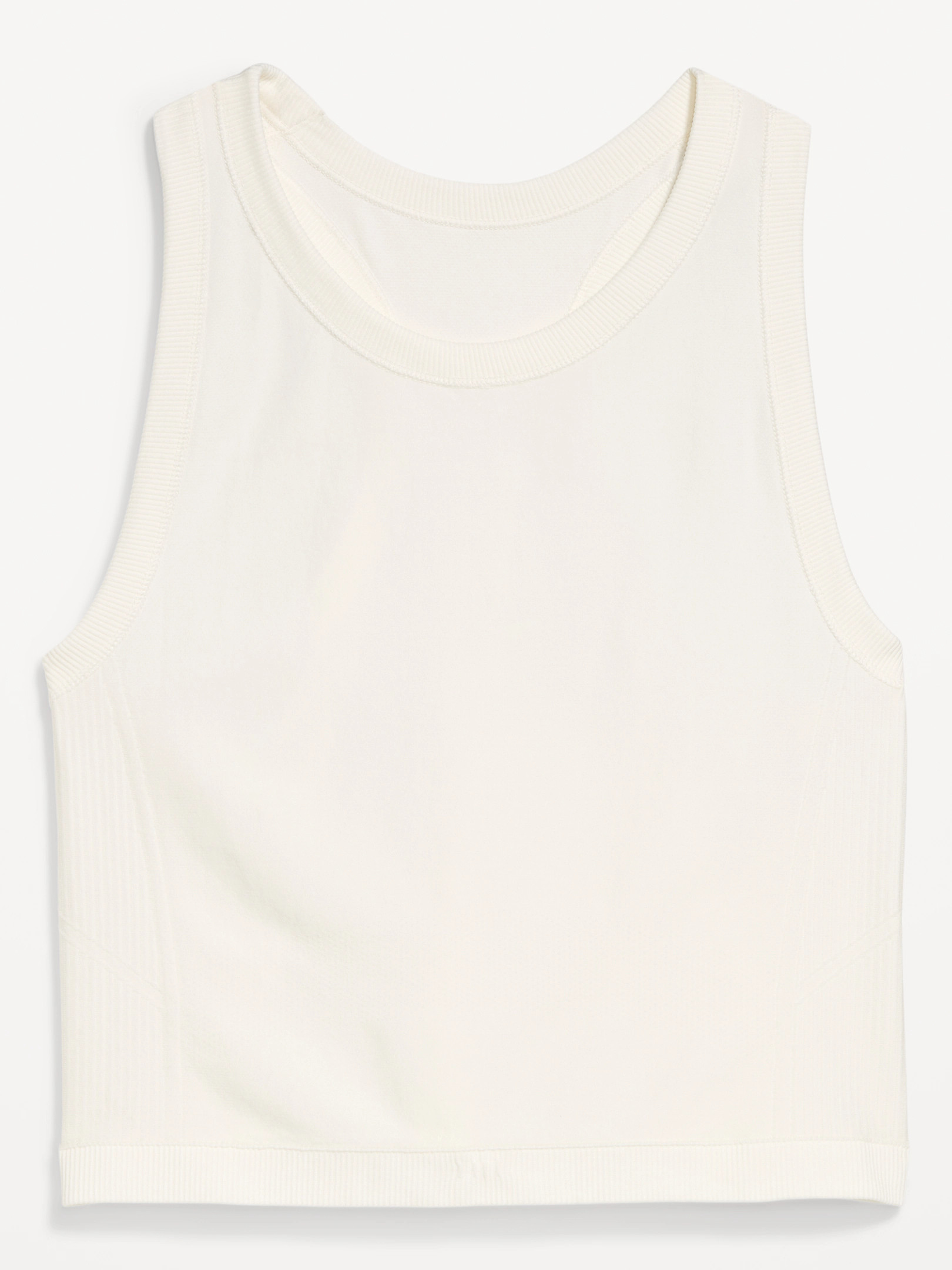 Seamless Fitted High-Neck Crop Top | Old Navy (US)