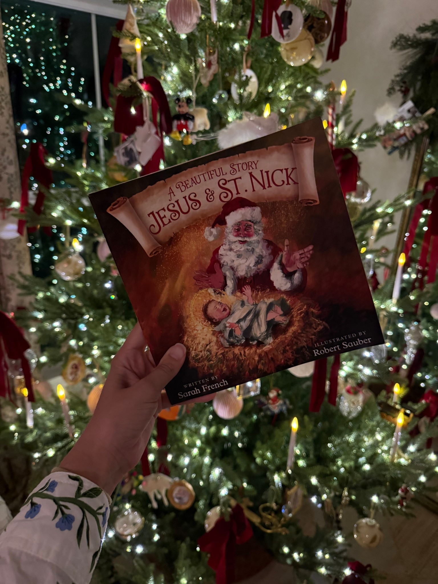 Beautiful story thing Jesus and St nick together! #family #christmasbook 

#LTKGiftGuide #LTKHoliday #LTKKids