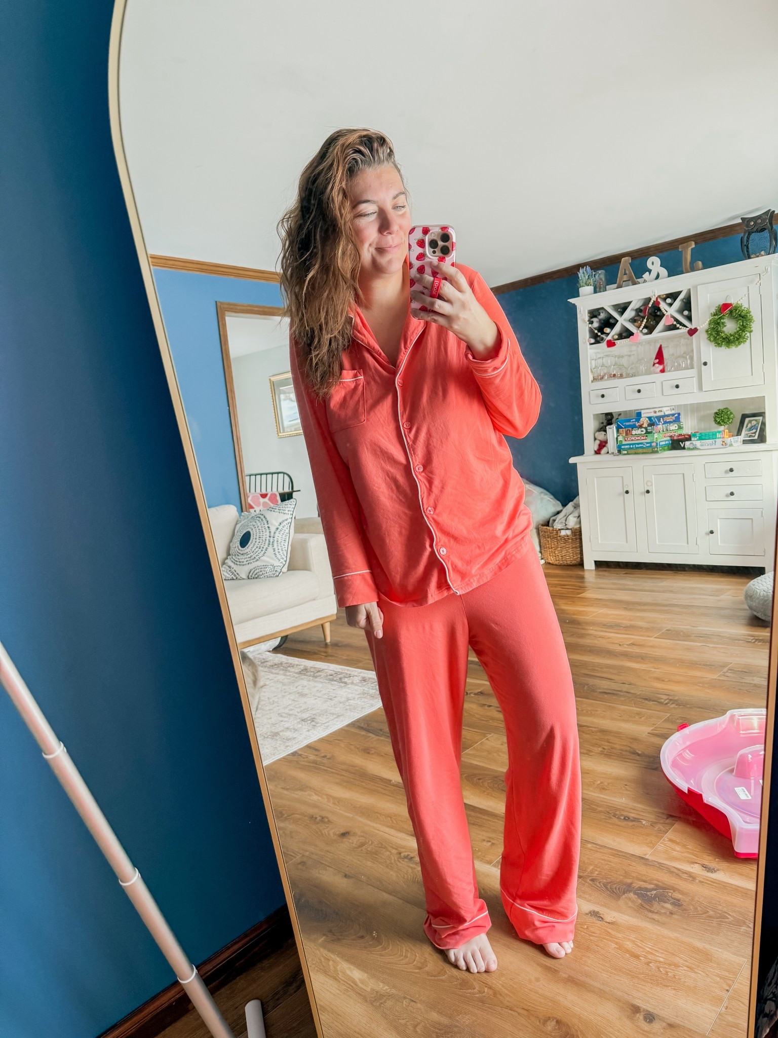 The best jammies for Valentine’s Day! They fit TTS! I’m wearing a size large!

#LTKFindsUnder50 #LTKmomlife #LTKMidsize