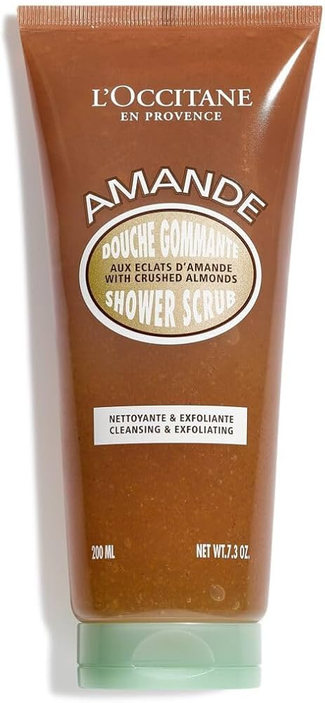 L’Occitane Almond Shower Scrub, 2-In-1 Exfoliating Body Wash with Nourishing Oil Removes Dead S... | Amazon (US)