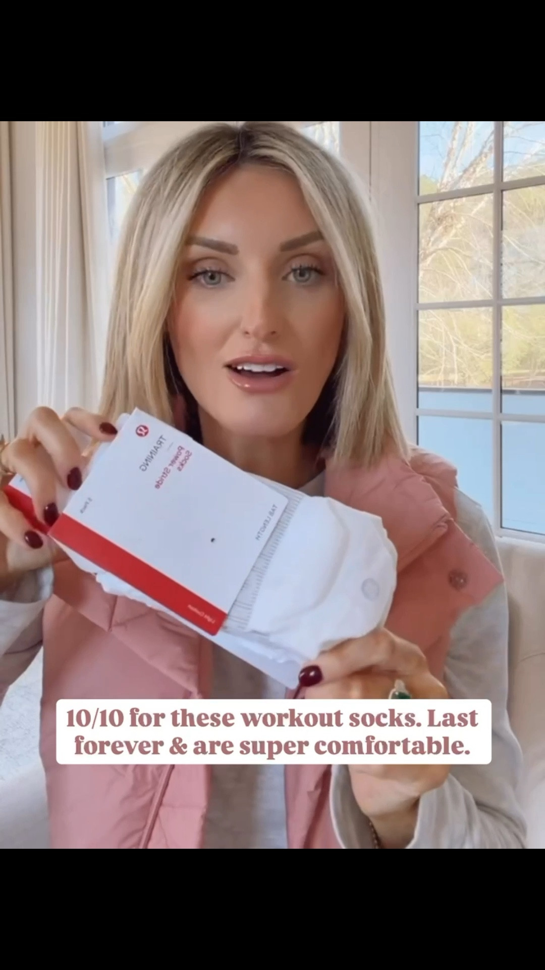 These workout socks have been one of my go-to’s! They are even on sale right now from lululemon!

Loverly Grey, lululemon, athleisure, activewear, active socks 

#LTKActive