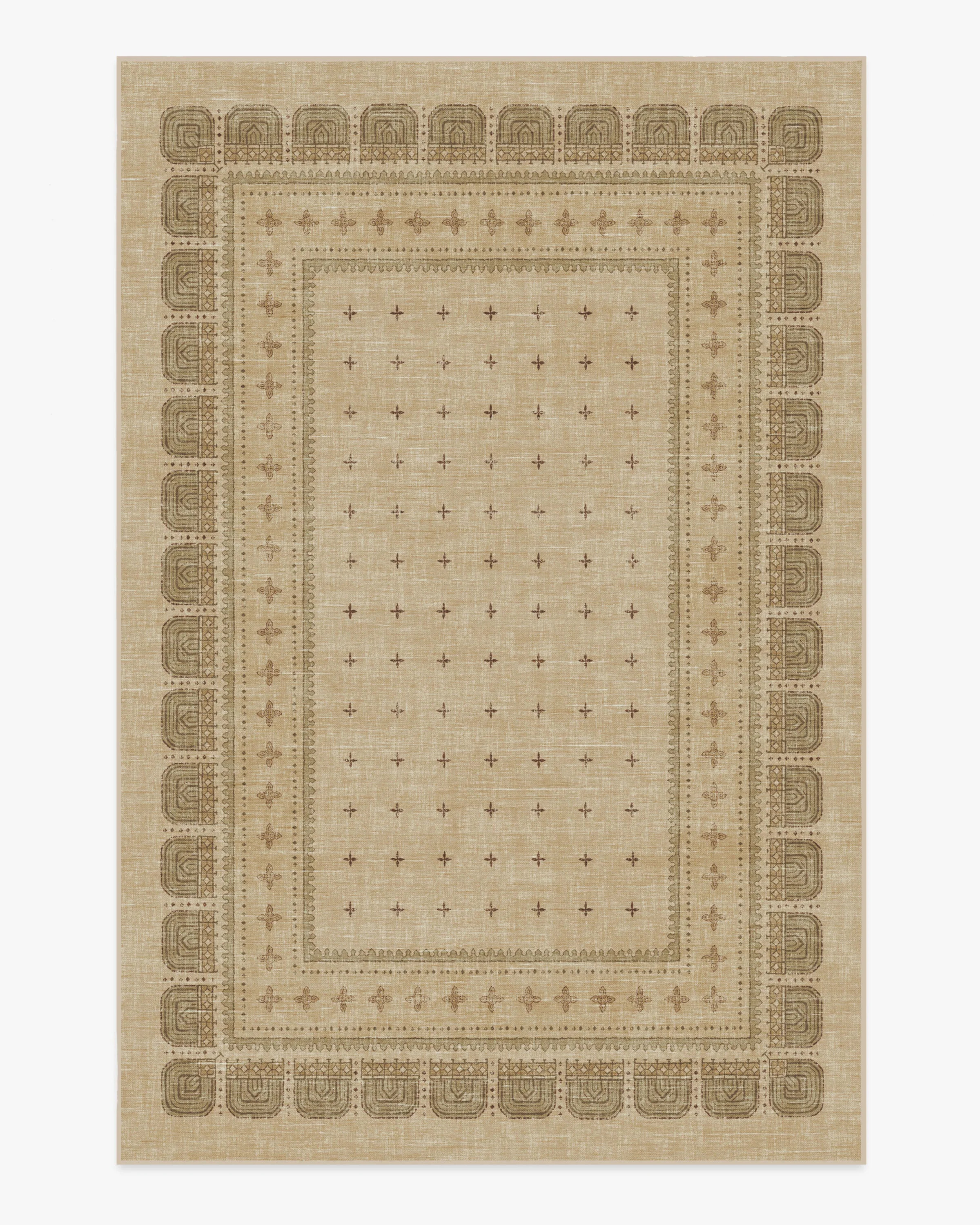 Beatrice Tan Tufted Rug | Ruggable