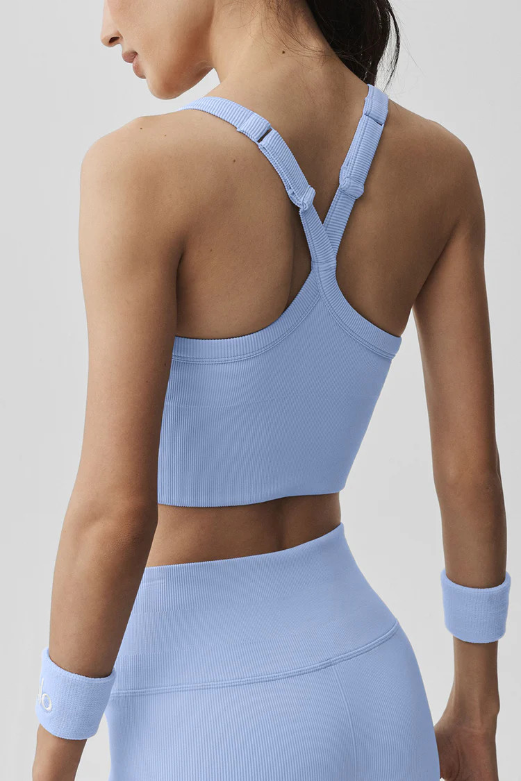 Seamless Ribbed Favorite Bra Tank | Alo Yoga (US)