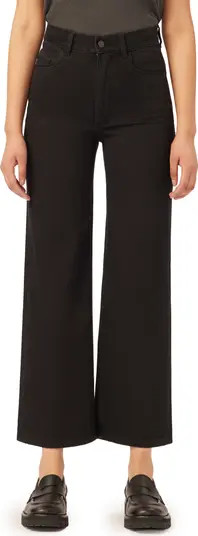 Hepburn High Waist Ankle Wide Leg Jeans | Nordstrom