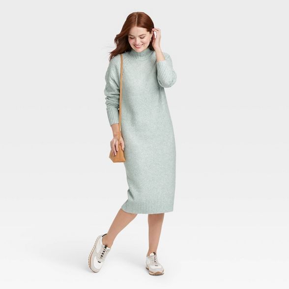 Target/Women/Women's Clothing/Dresses‎Women's Balloon Long Sleeve Cable Sweater Dress - Univers... | Target