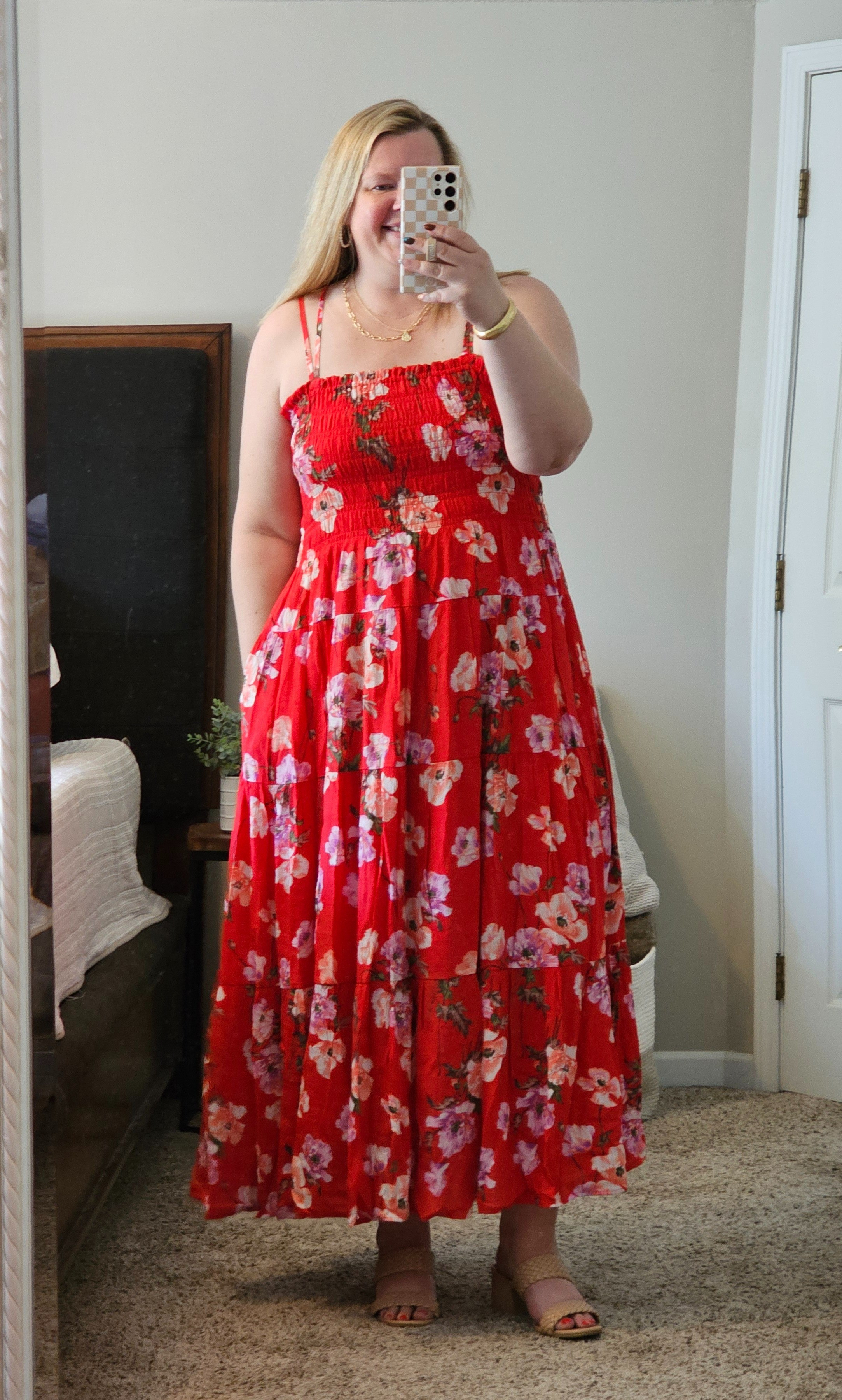 Thisndress is an XL.  It is perfect for wherever you are going this summer!  

#LTKover40 #LTKmidsize #LTKstyletip