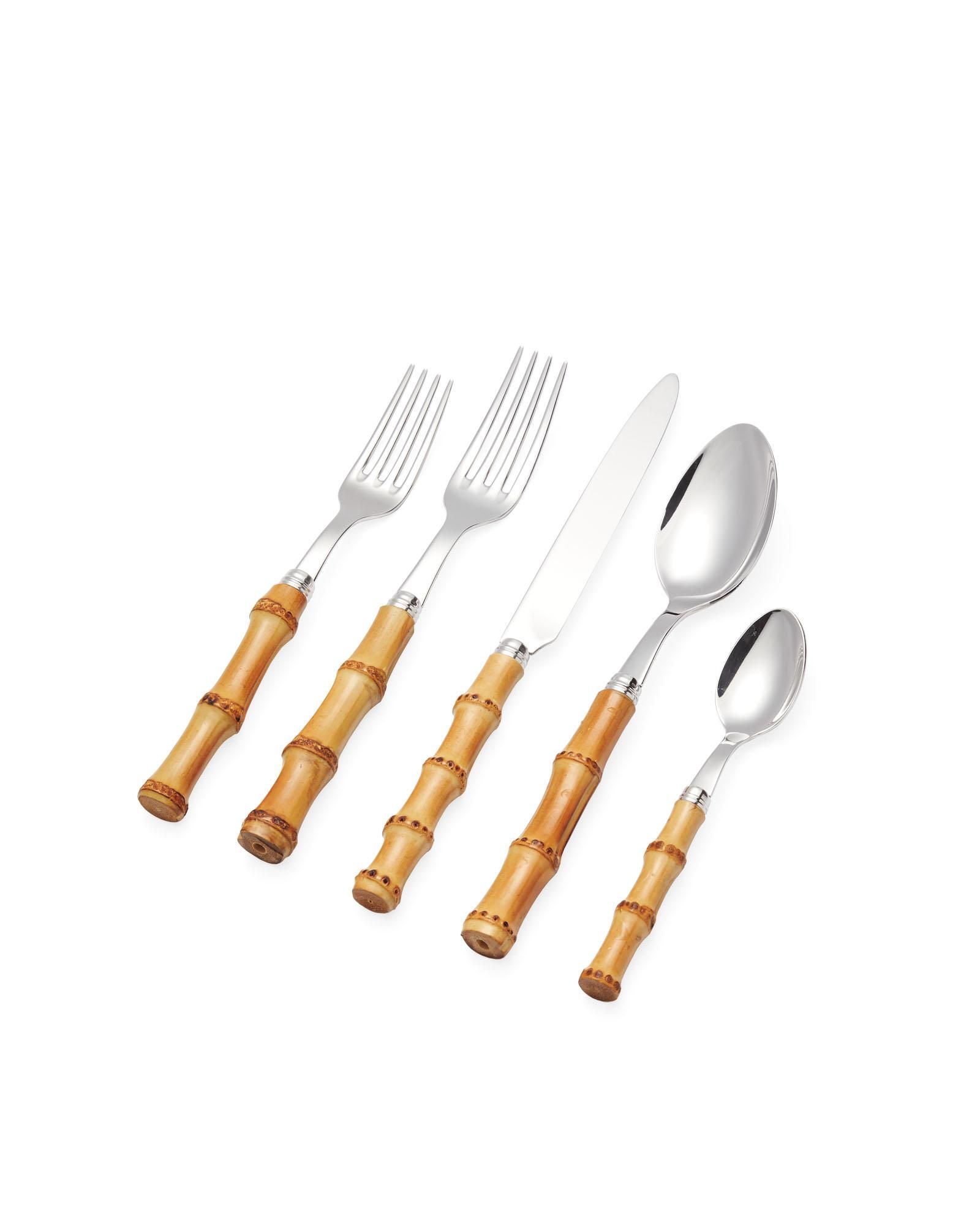 Bamboo Flatware | Serena and Lily