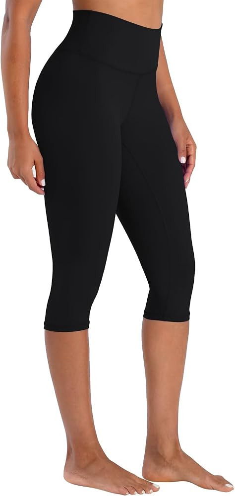 Sunzel Sunzfly Capri Leggings for Women, High Waisted Yoga Pants with Tummy Control for Workout R... | Amazon (US)